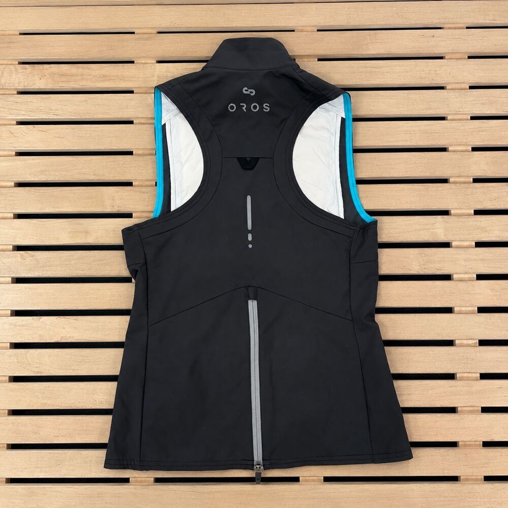 Oros Quantum Solarcore Vest Dark Gray SOLARCORE Insulation EUC Size XS